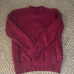 Maroon sweater
